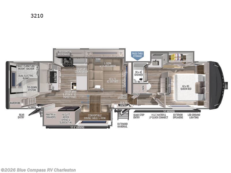 New 2026 Brinkley RV Model Z 3210 available in Ladson, South Carolina