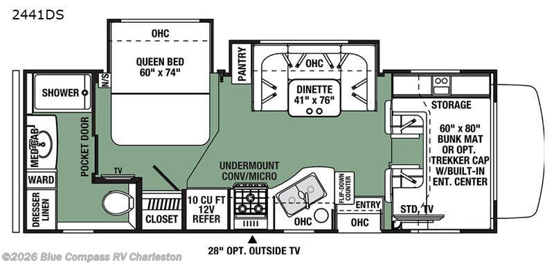 Used 2020 Forest River Forester 2441DS available in Ladson, South Carolina