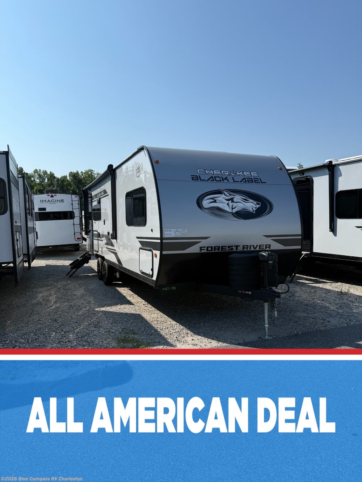 New 2026 Forest River Cherokee Grey Wolf Black Label 23MKBL available in Ladson, South Carolina