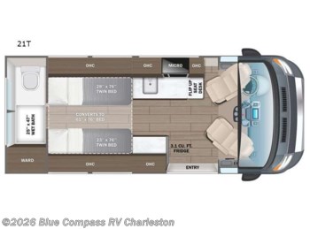 New 2026 Entegra Coach Expanse 21T available in Ladson, South Carolina