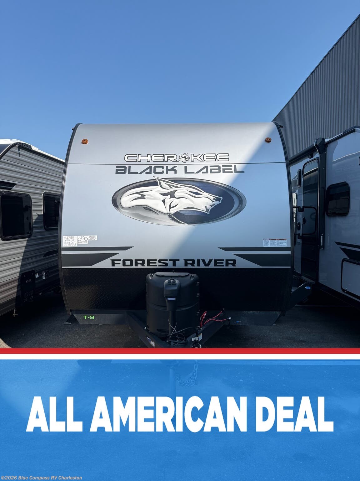 New 2026 Forest River Cherokee Wolf Pup Black Label 16FQBLW available in Ladson, South Carolina