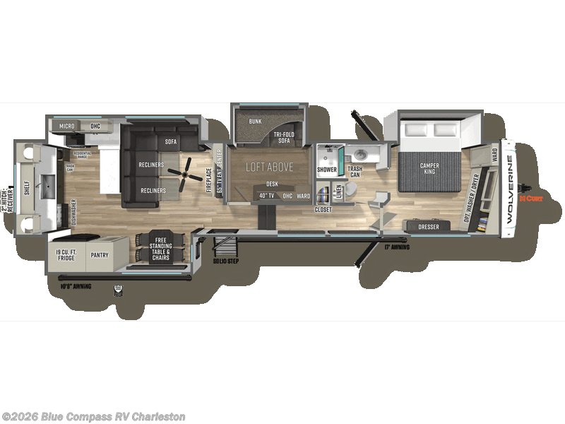 New 2027 Forest River  Wolverine 36BC available in Ladson, South Carolina