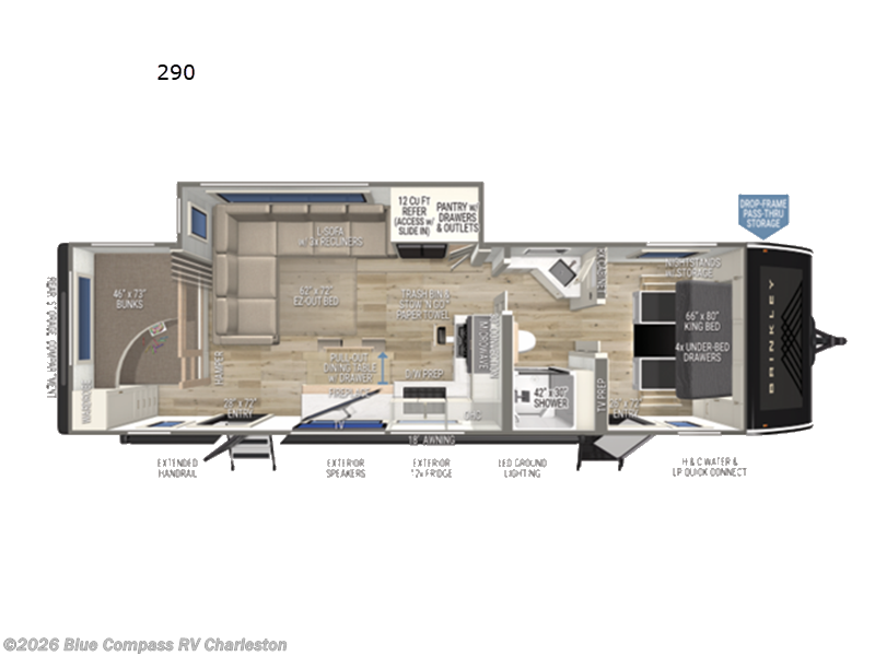 New 2027 Brinkley RV Model I 290 available in Ladson, South Carolina