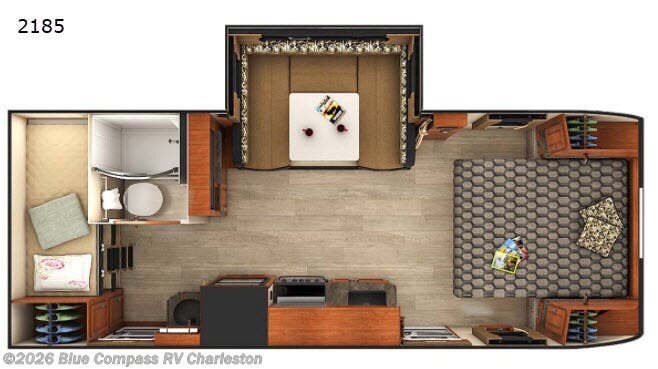 Used 2018  Lance  Lance Travel Trailers 2185 by Lance from Blue Compass RV Charleston in Ladson, SC