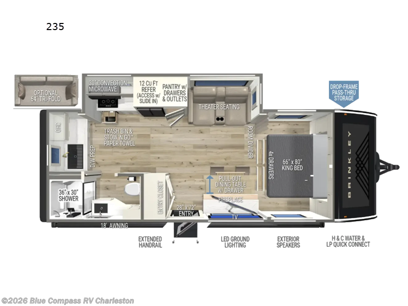 New 2027 Brinkley RV Model I 235 available in Ladson, South Carolina