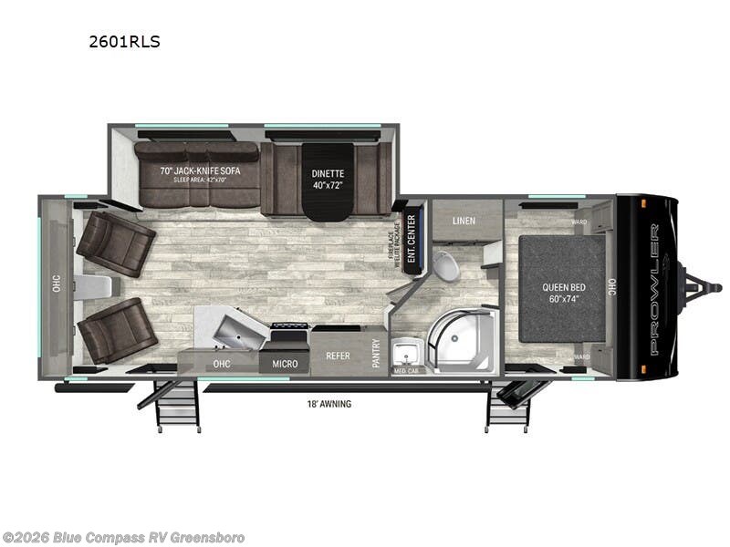 New 2026 Heartland Prowler 2601RLS available in Colfax, North Carolina