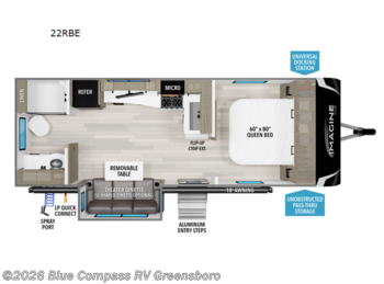Used 2024 Grand Design Imagine XLS 22RBE available in Colfax, North Carolina