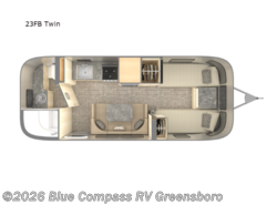 Used 2025 Airstream Flying Cloud 23FB Twin available in Colfax, North Carolina