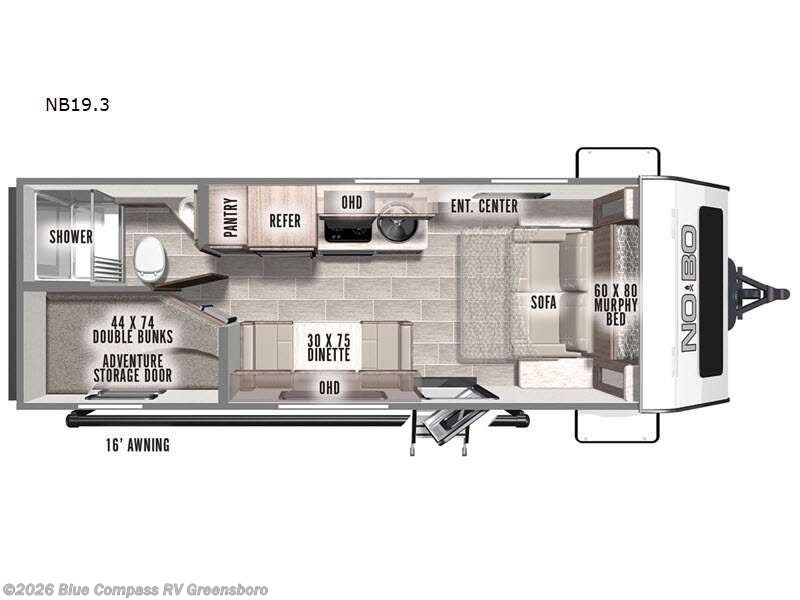 Used 2022 Forest River No Boundaries NB19.3 available in Colfax, North Carolina