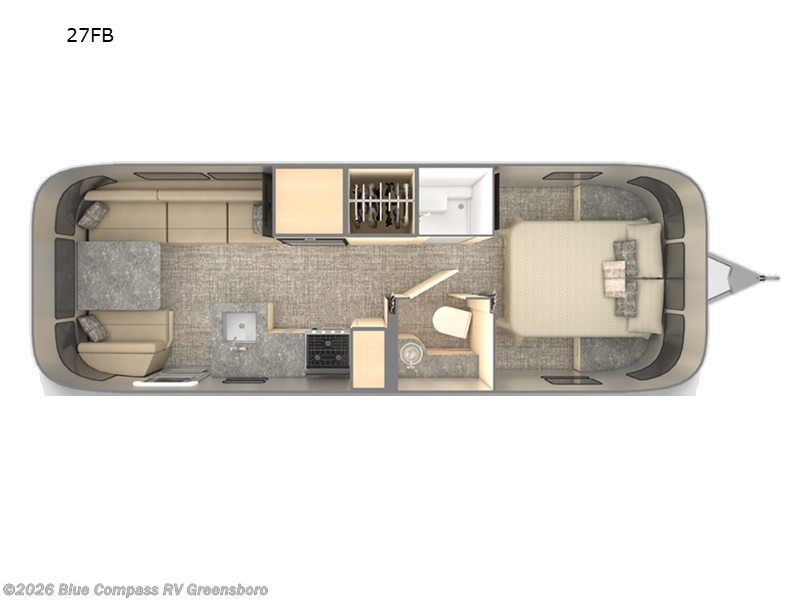 Used 2023 Airstream Flying Cloud 27FB available in Colfax, North Carolina