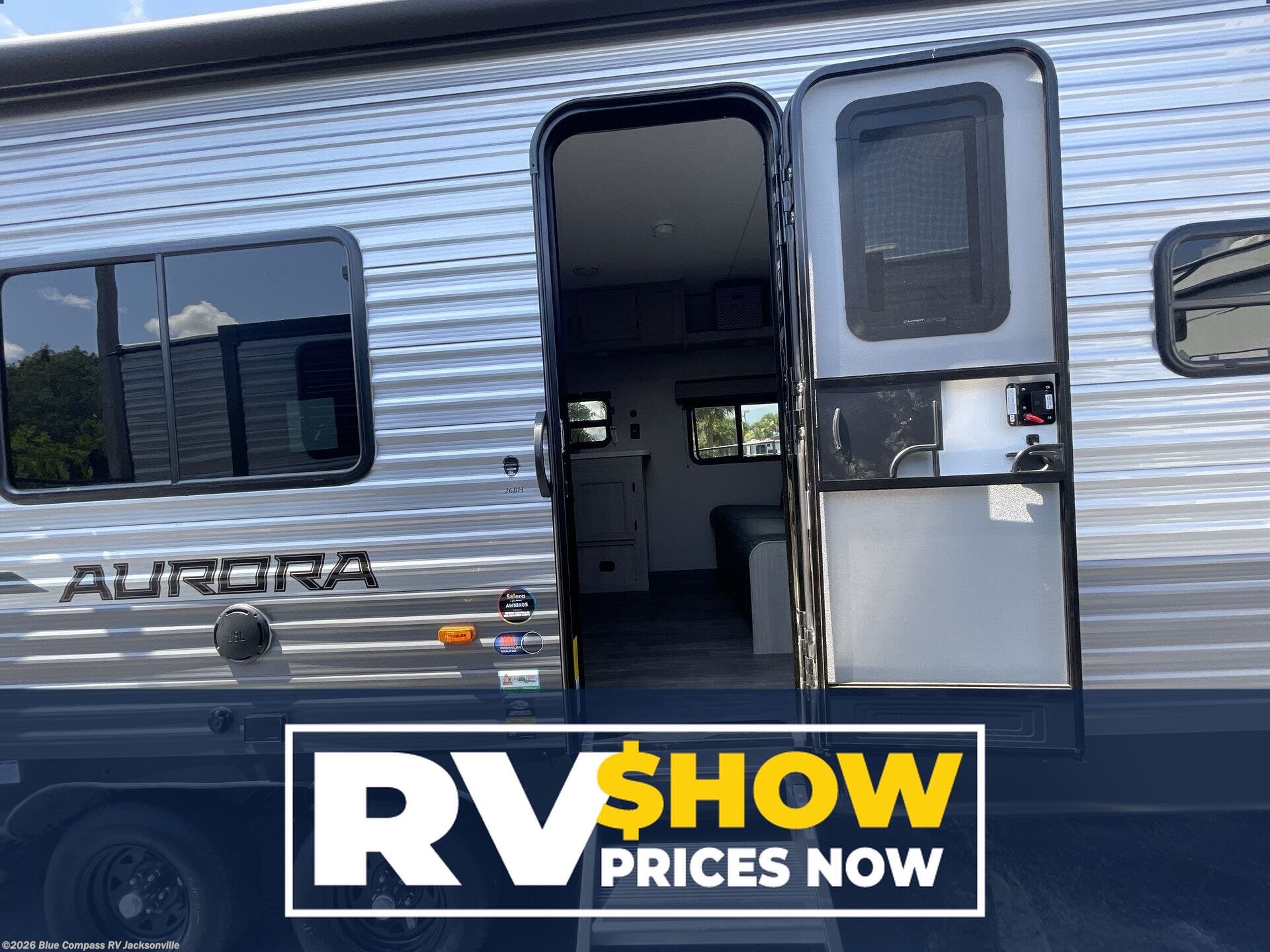 New 2025 Forest River Aurora Light 26BH available in Jacksonville, Florida