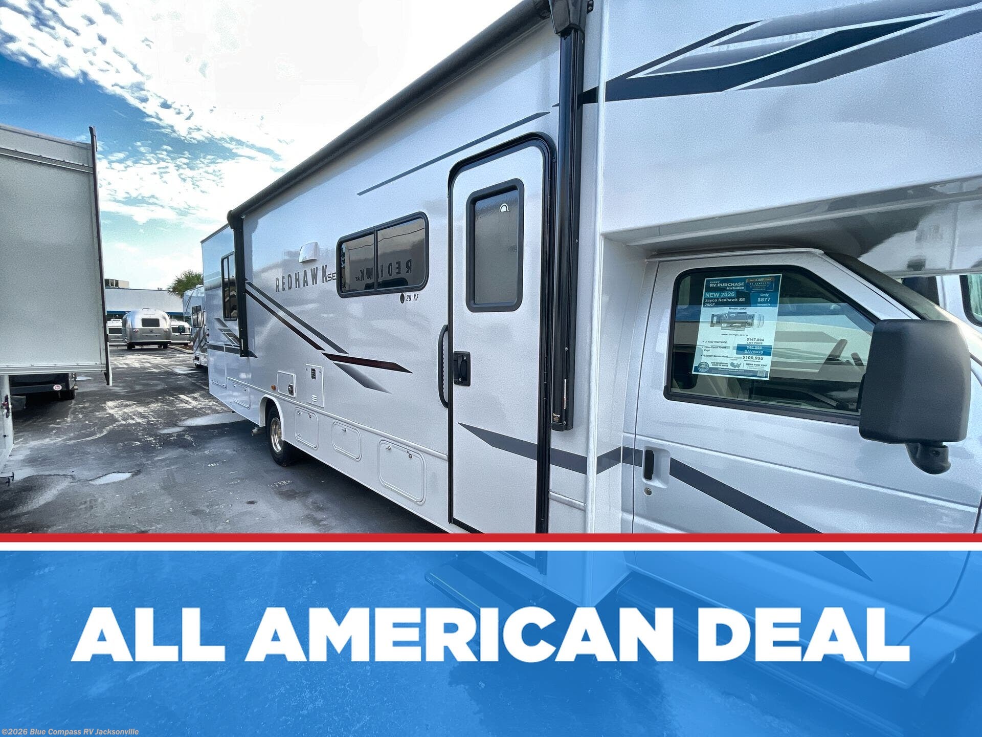 New 2026 Jayco Redhawk SE 29KF available in Jacksonville, Florida