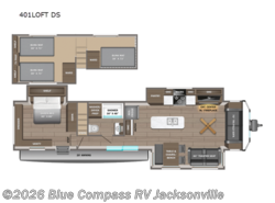 New 2026 Jayco Jay Flight Bungalow 401LOFT DS available in Jacksonville, Florida