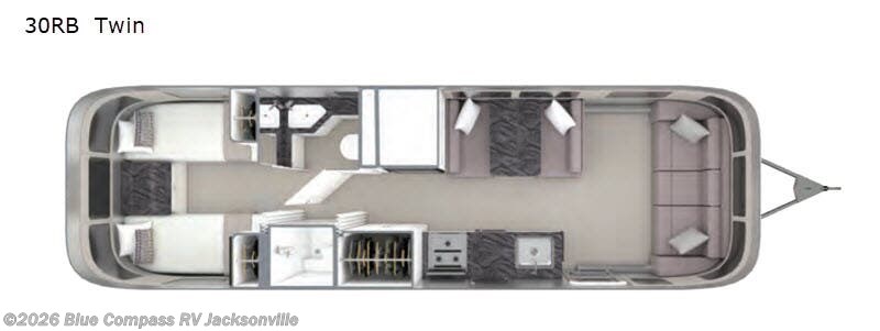 Used 2021 Airstream Classic 30RB Twin available in Jacksonville, Florida