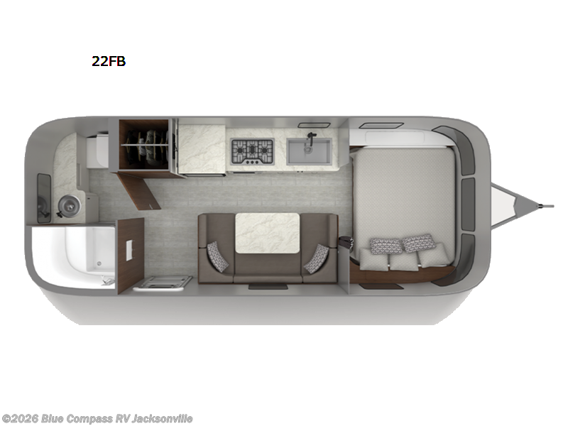 Used 2024 Airstream Caravel 22FB available in Jacksonville, Florida