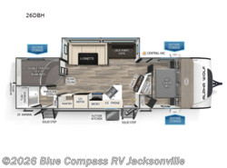 Used 2025 Forest River Cherokee Alpha Wolf 26DBH available in Jacksonville, Florida