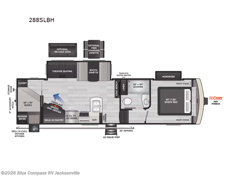 Used 2023 Keystone Arcadia Super Lite 288SLBH available in Jacksonville, Florida