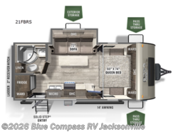 Used 2023 Forest River Flagstaff Micro Lite 21FBRS available in Jacksonville, Florida