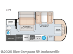 Used 2022 Thor Motor Coach Delano Sprinter 24FB available in Jacksonville, Florida