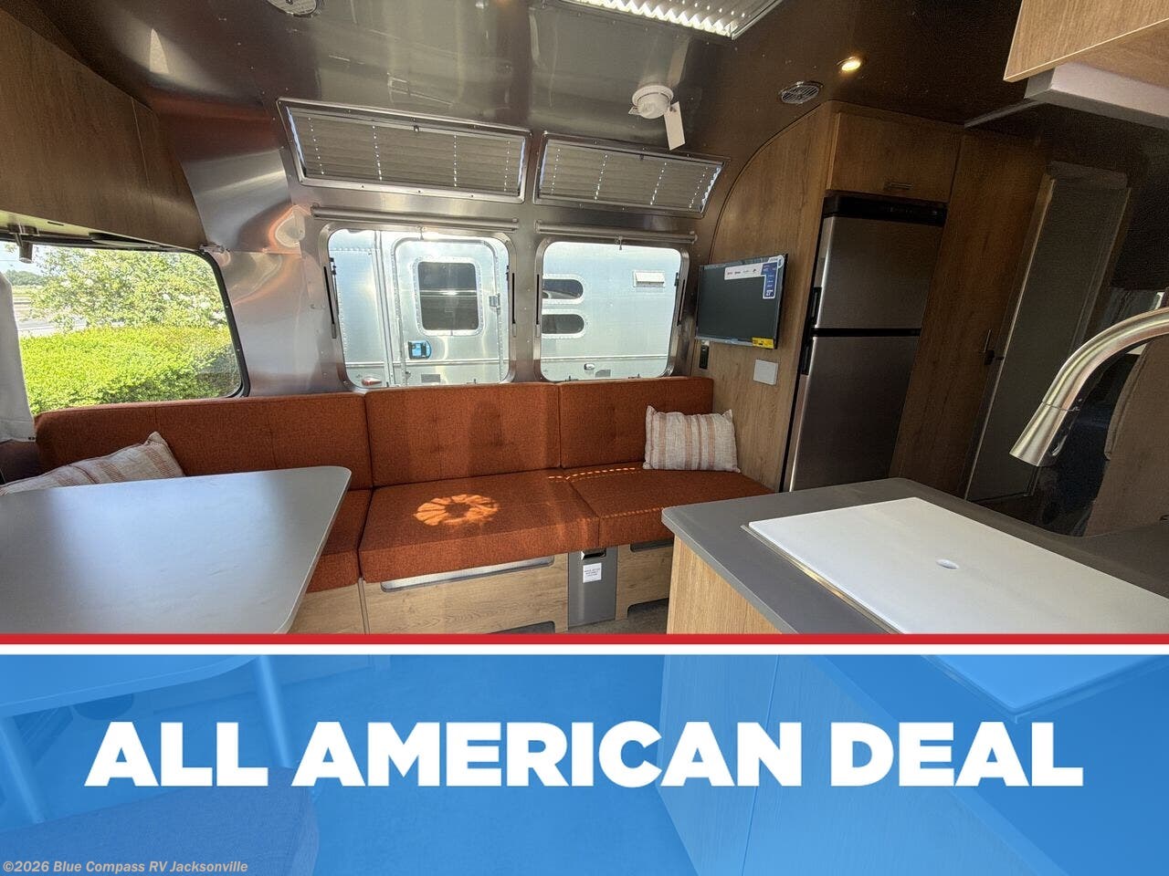 New 2026 Airstream Trade Wind 25FBT available in Jacksonville, Florida