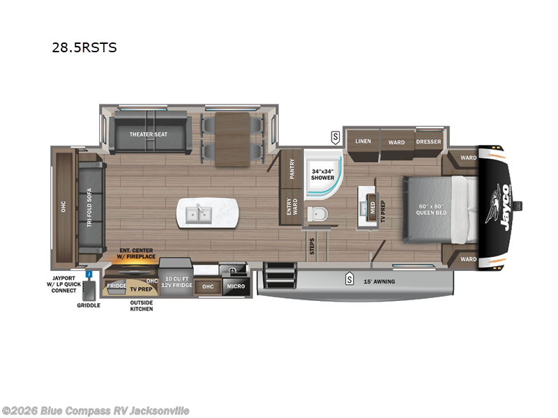 Used 2024 Jayco Eagle 28.5RSTS available in Jacksonville, Florida