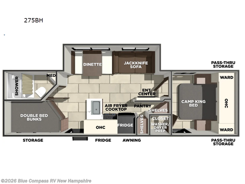 New 2026 Prime Time Tracer 275BH available in Epsom, New Hampshire