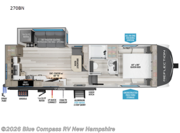 Used 2024 Grand Design Reflection 150 Series 270BN available in Epsom, New Hampshire