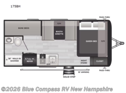 Used 2023 Keystone Hideout Single Axle 175BH available in Epsom, New Hampshire