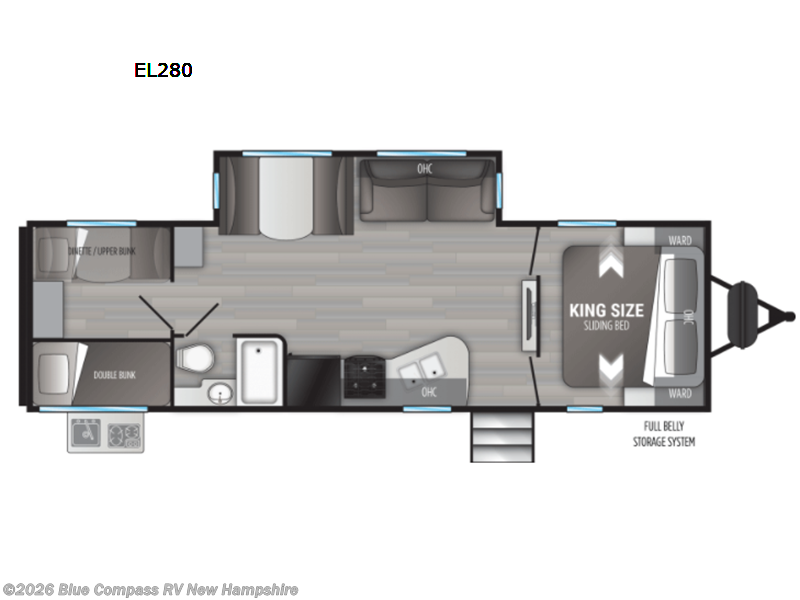 Used 2022  Cruiser RV Embrace EL280 by Cruiser RV from Blue Compass RV New Hampshire in Epsom, NH