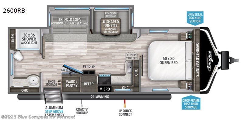 Used 2021 Grand Design Imagine 2600RB available in East Montpelier, Vermont