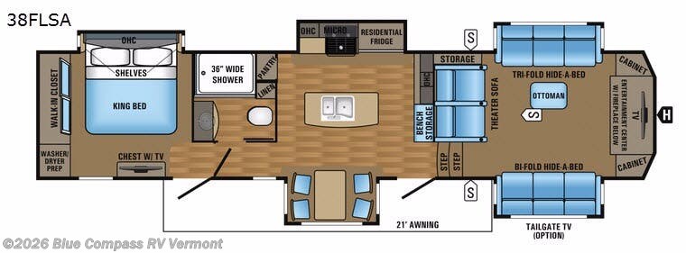 Used 2017 Jayco Pinnacle 38FLSA available in East Montpelier, Vermont