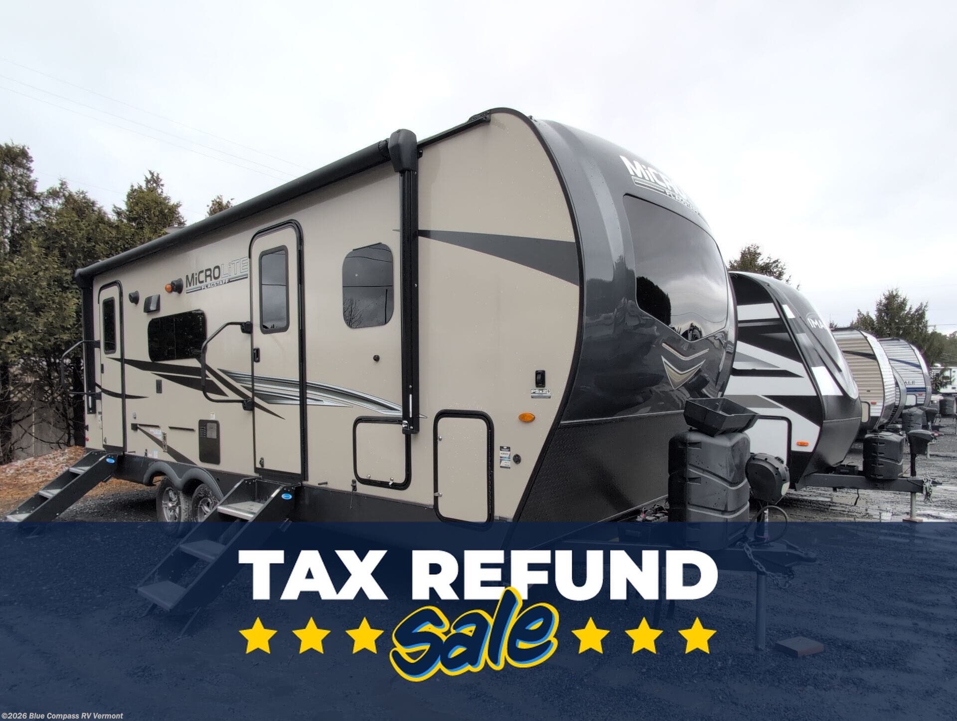 Used 2022 Forest River Flagstaff Micro Lite 25FBS available in East Montpelier, Vermont