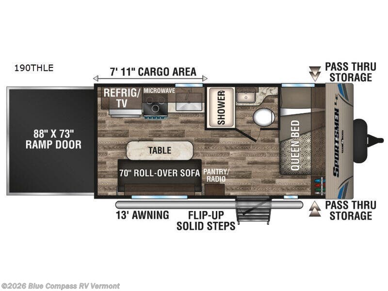 Used 2019 K-Z Sportsmen LE 190THLE available in East Montpelier, Vermont
