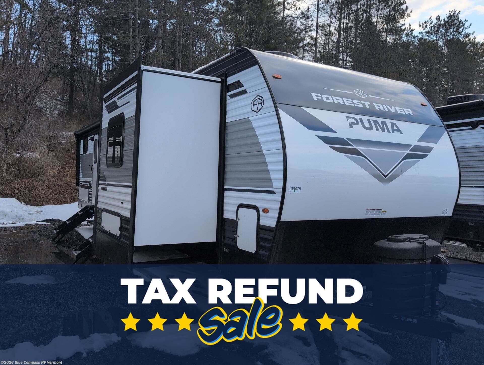 New 2026 Forest River Puma 32BHQS available in East Montpelier, Vermont