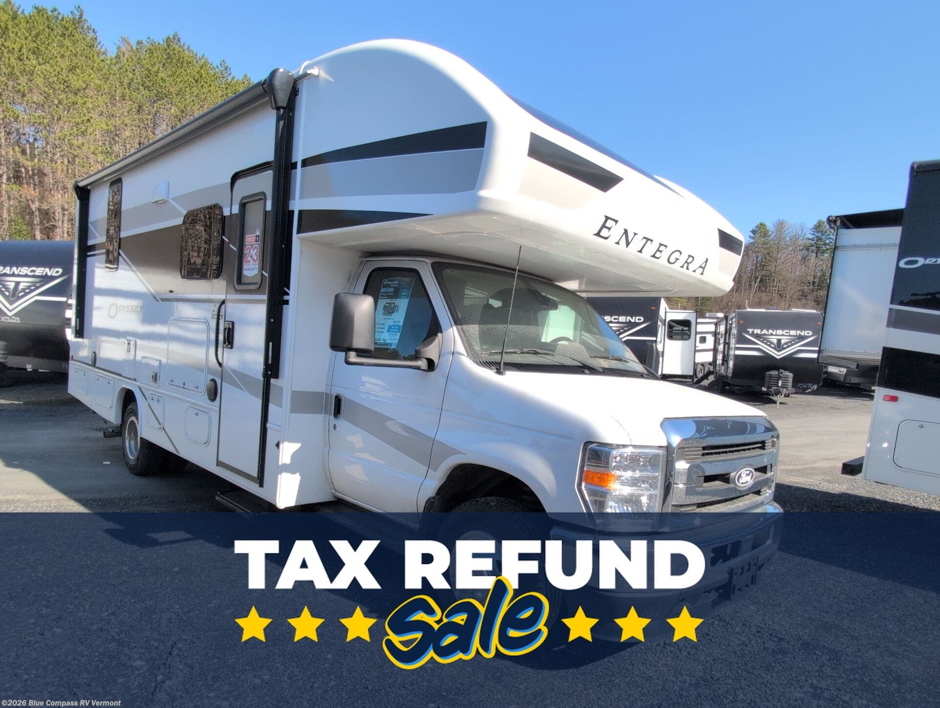 New 2026 Entegra Coach Odyssey 24B available in East Montpelier, Vermont