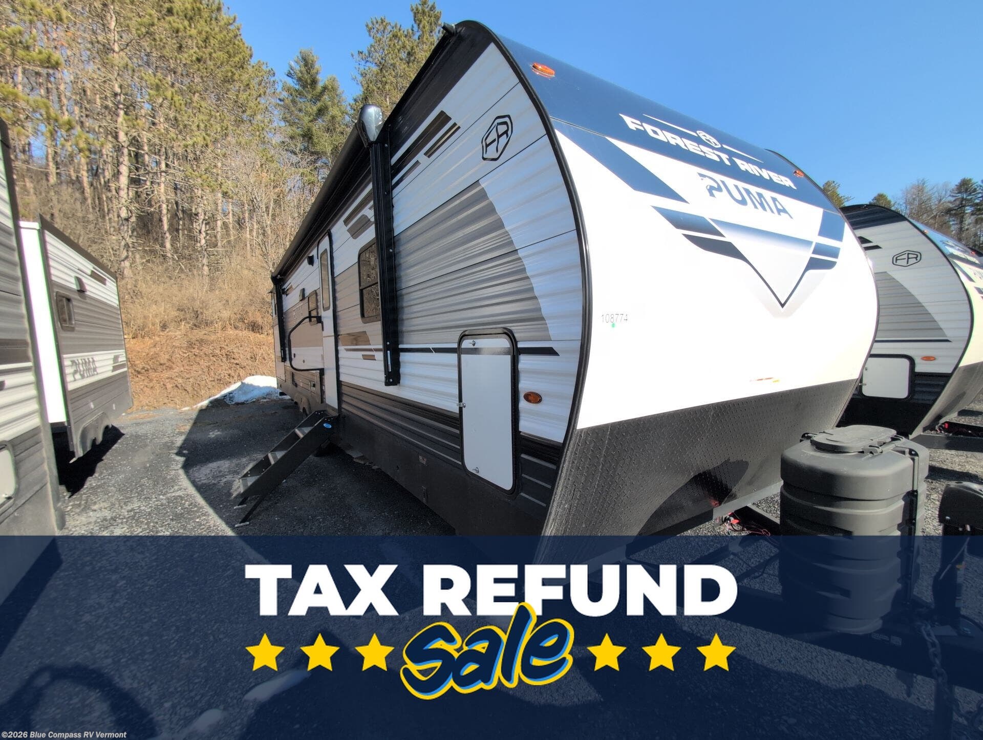 New 2026 Forest River Puma 32RBFQ available in East Montpelier, Vermont