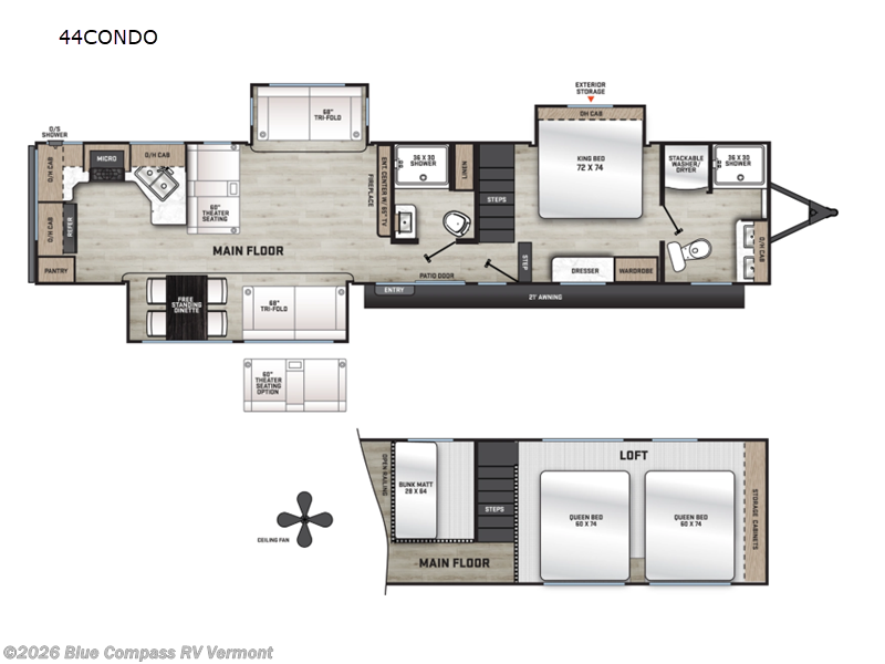 New 2026 Forest River Aurora 44CONDO available in East Montpelier, Vermont