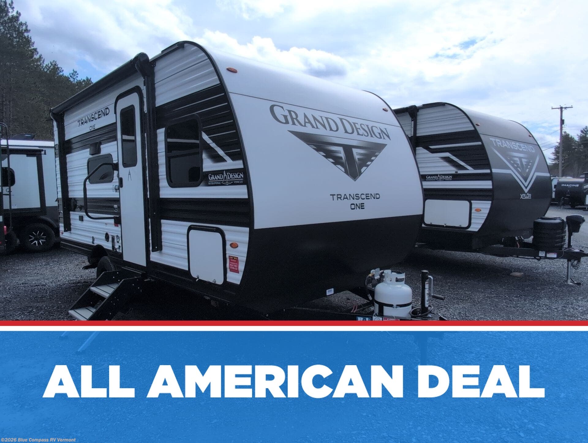 New 2026 Grand Design Transcend One 151BH available in East Montpelier, Vermont