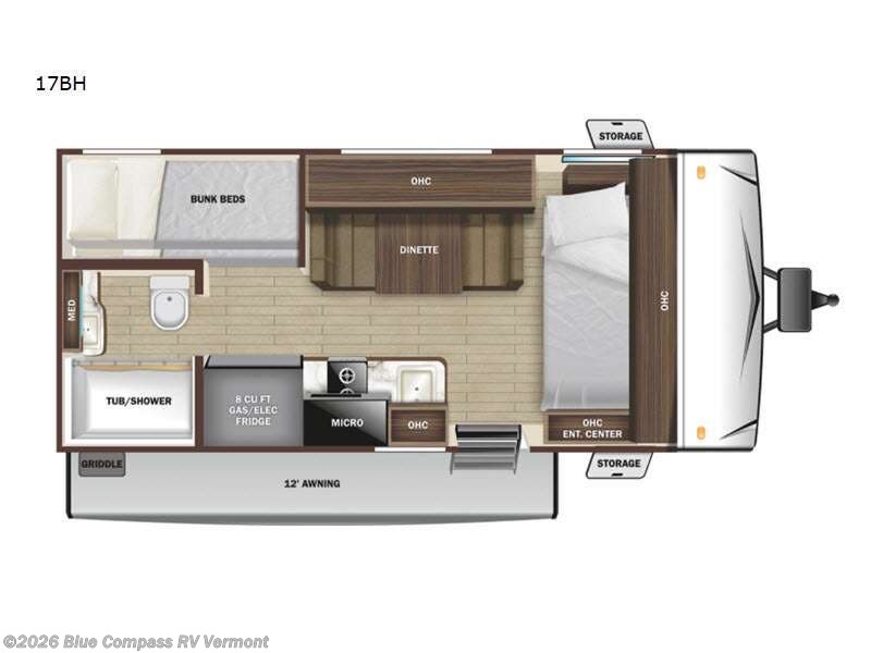 Used 2022 Highland Ridge  Range Lite Air 17BH available in East Montpelier, Vermont