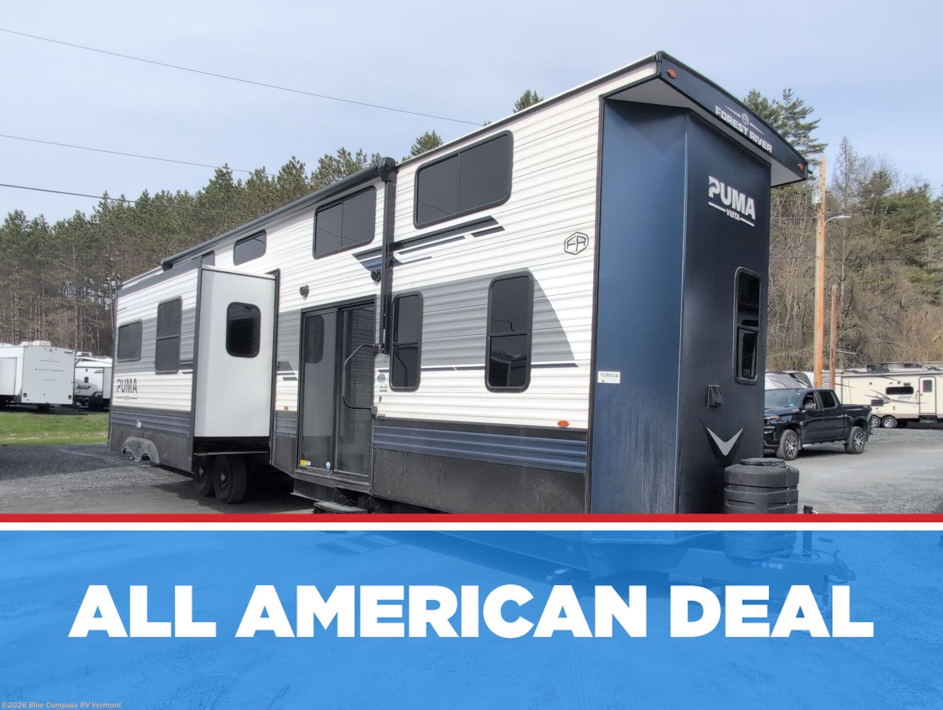 New 2027 Forest River Puma Vista 421LFT available in East Montpelier, Vermont