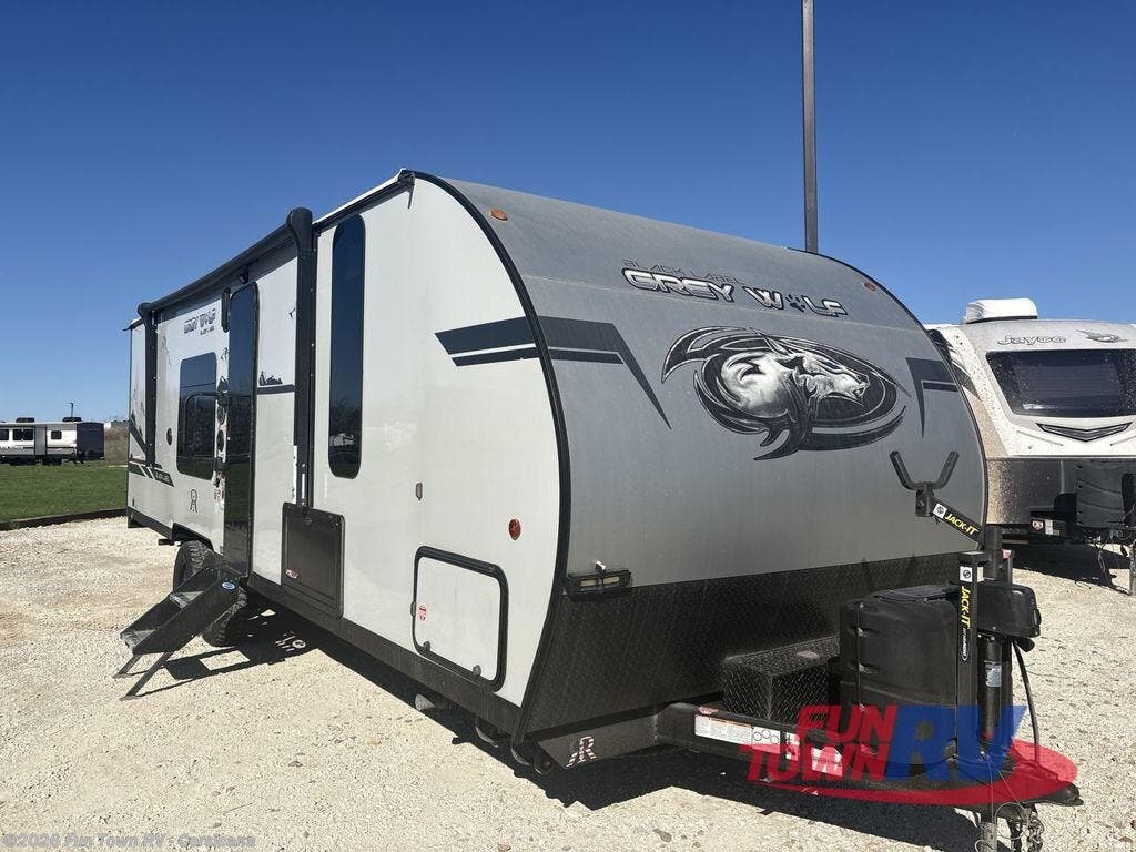 Used 2021 Forest River Cherokee Grey Wolf Black Label 26RRBL available in Corsicana, Texas