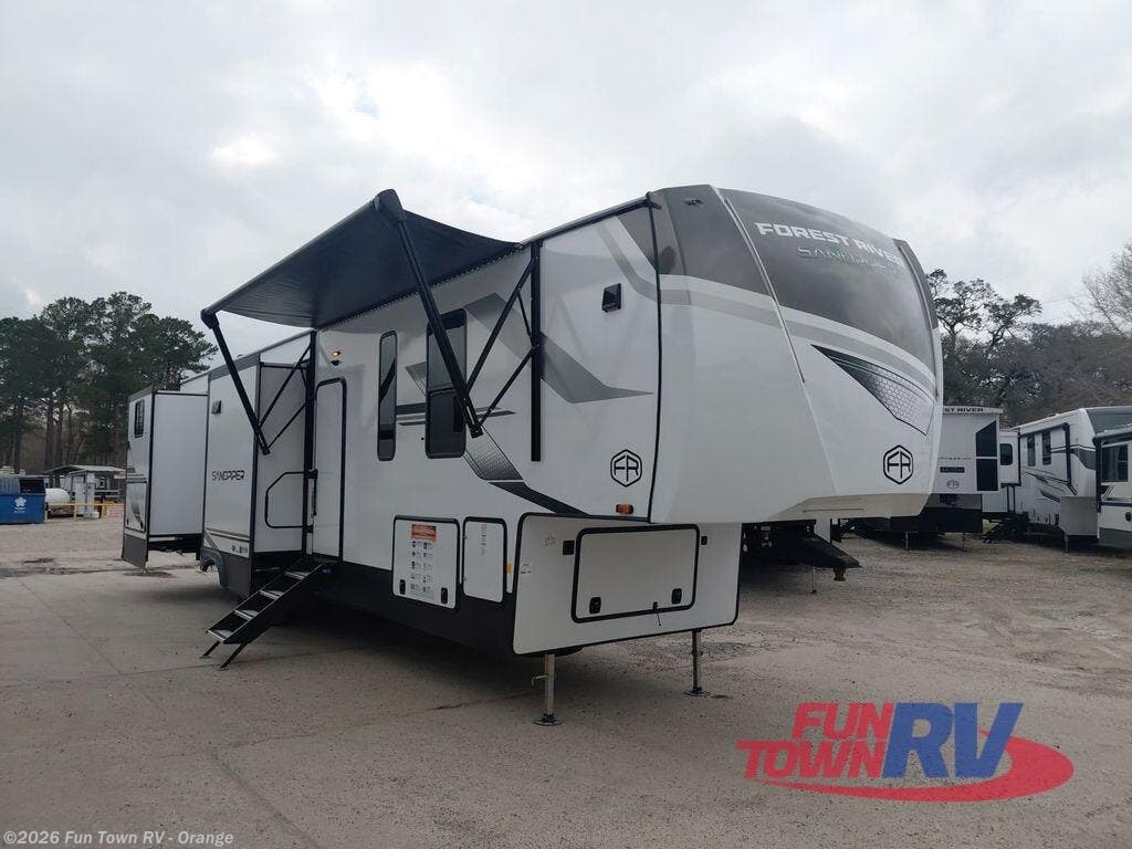 New 2026 Forest River Sandpiper 3844QUAD available in Orange, Texas