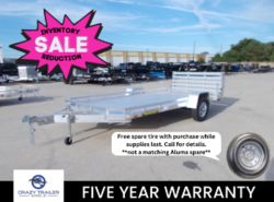 2023 Aluma 7814S-BT 14'  Aluminum Utility Trailer