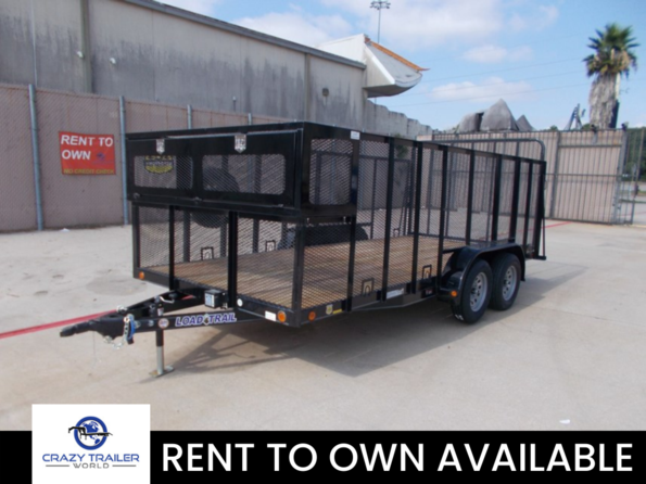 2023 Load Trail 83X16 Landscape Trailer Utility Tall Side available in Houston, TX