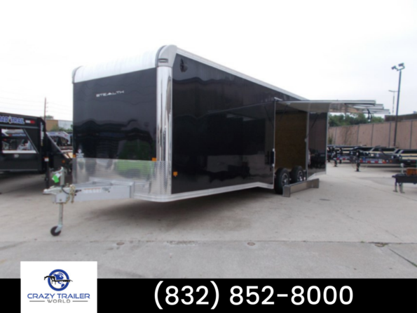 2023 Stealth 8.5X28 Aluminum Enclosed Car Hauler Cargo Trailer available in Houston, TX