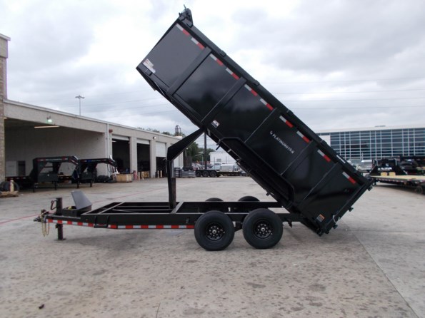 2024 DP Platinum Star 83X16x4 Heavy Duty High Side Dump Trailer 14K GVWR available in Houston, TX