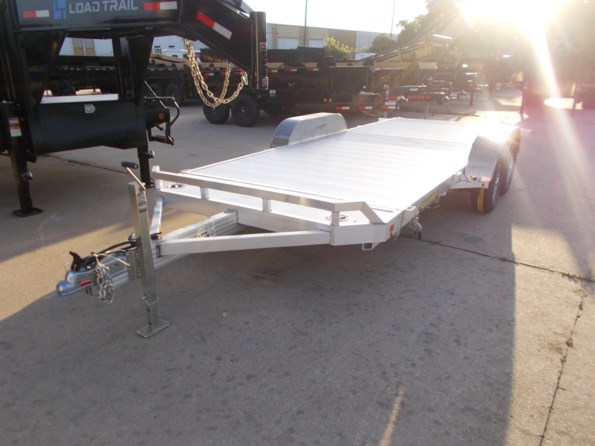2025 Aluma 8218TILT-TA 18' Aluminum Tilt Car Hauler Trailer available in Houston, TX