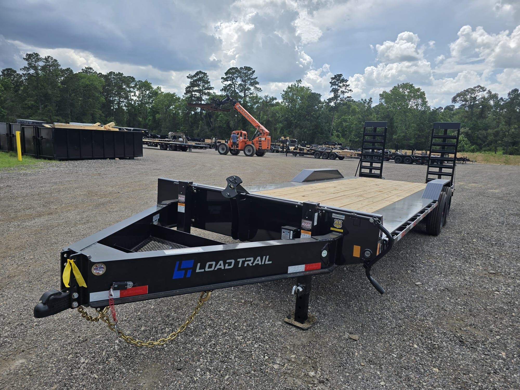 2026 Load Trail EH 102X24 HD Flatbed Equipment Trailer 20K LB