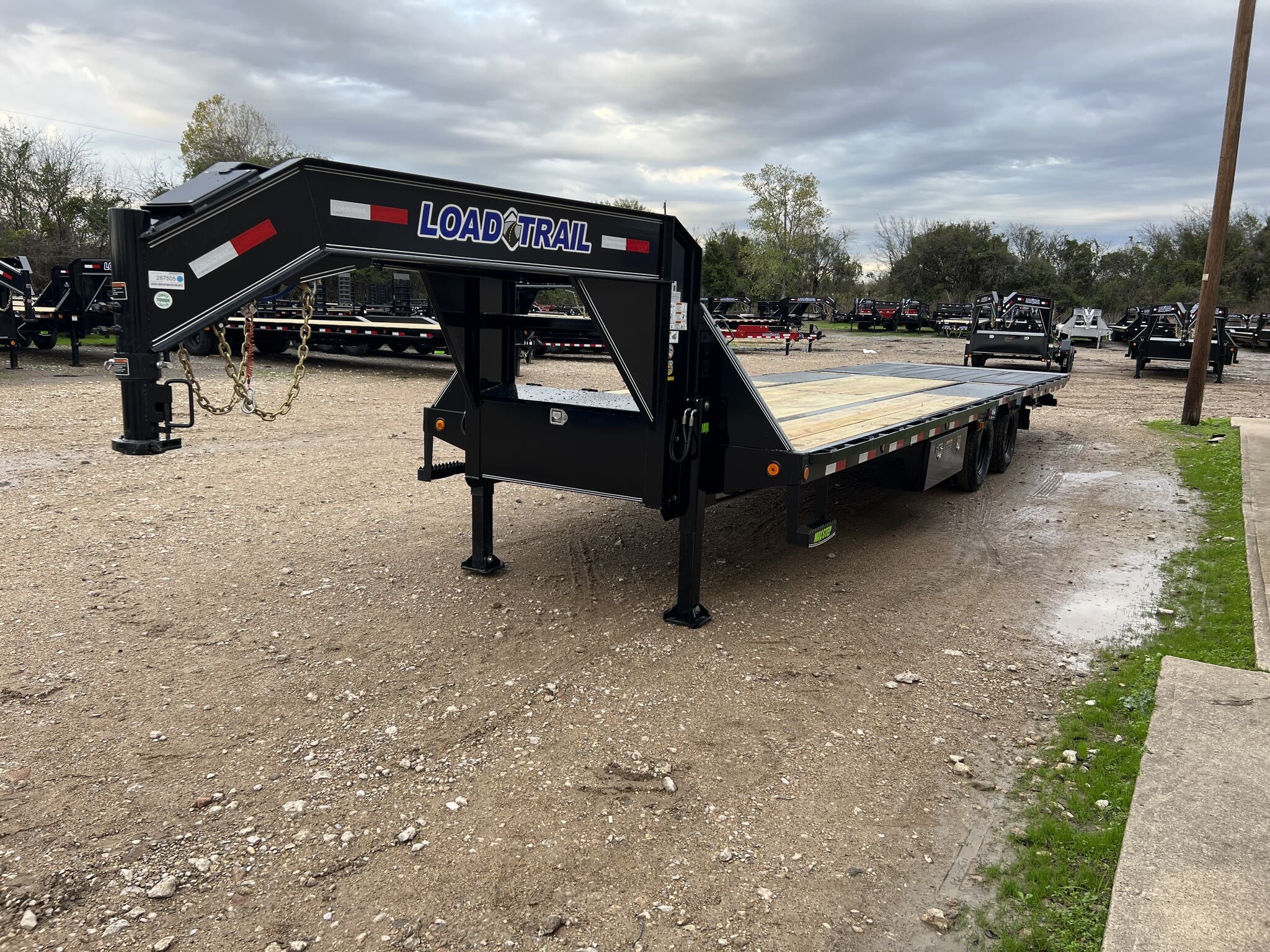 8x32 Deckover/Flat Deck Trailer for sale | New Load Trail 102X32 ...