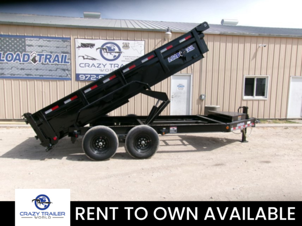 2024 Load Trail 83X14 Heavy Duty Dump Trailer 14K GVWR available in Ennis, TX